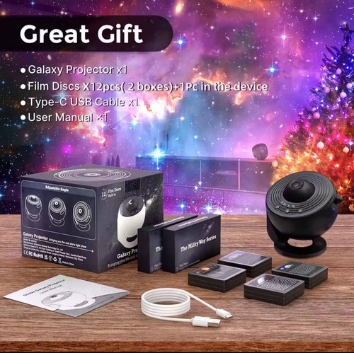 Galaxy star projector 1 - star,