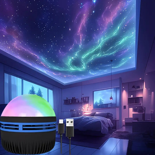 Led galaxy starry projector - led,