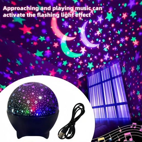 Led starry moon galaxy - starry,