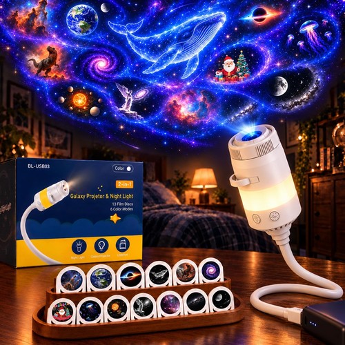 2in1 galaxy projector - 2in1,