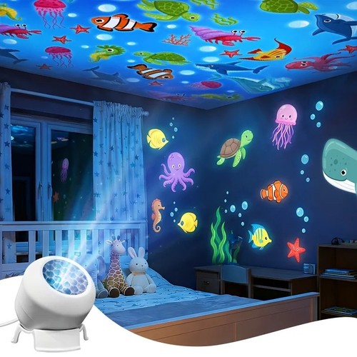 Led ocean projector night - ocean,
