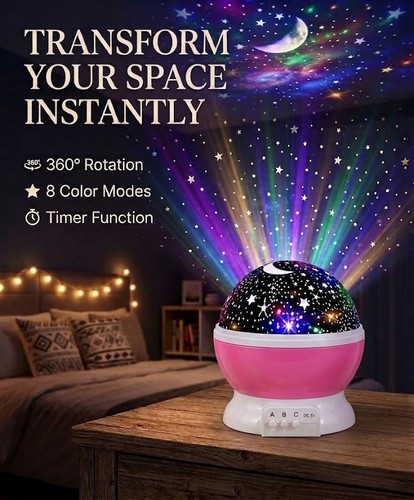 Galaxy star projector night - projector,