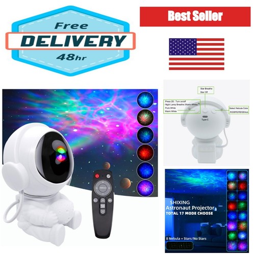 Astronaut galaxy projector led - galaxy,