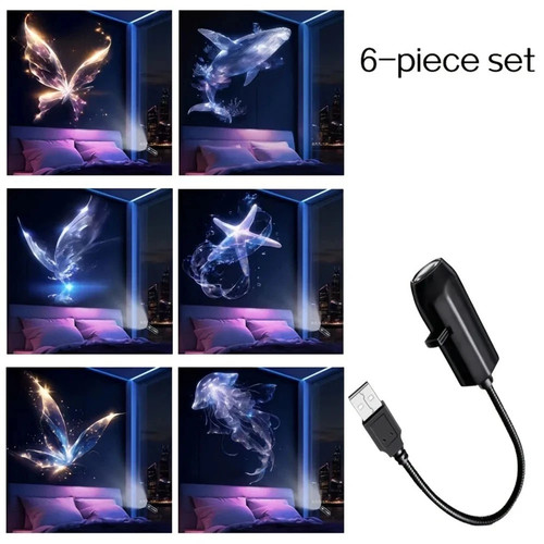 Led ocean projector night - led,
