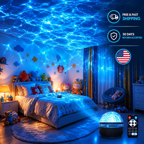 Rgb galaxy star projector - rgb,