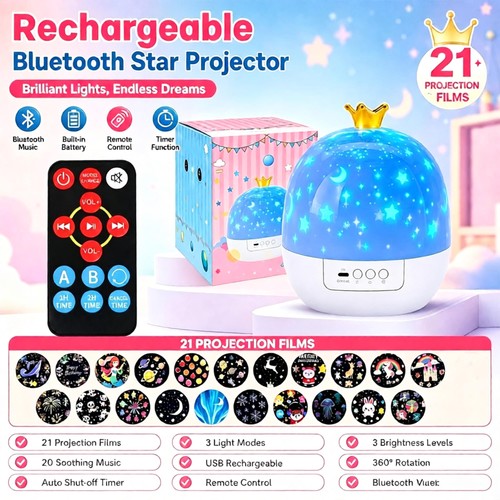 Star projector galaxy night - star,