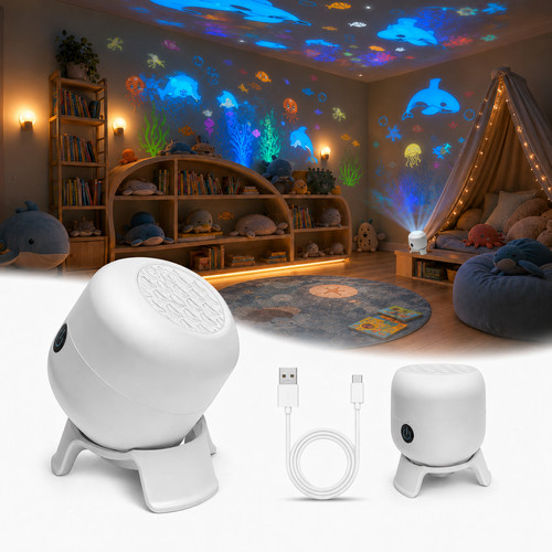 Dynamic rotating led projector - led,