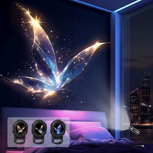 Led usb projector night - led, light