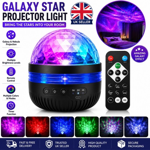 Led galaxy star - star, projector