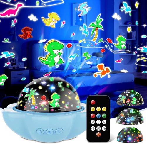 Dinosaur night light projector - dinosaur,