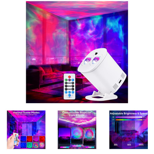 Galaxy projector night - night, light