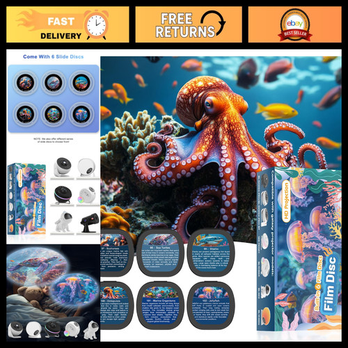 Ocean galaxy projector with - galaxy, 6