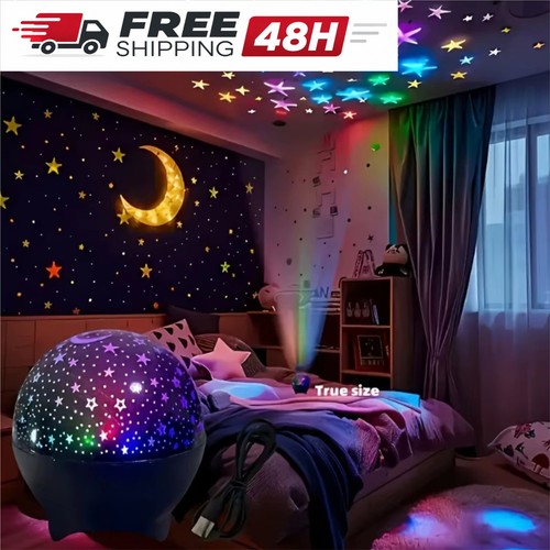 Rgb starry moon galaxy - rgb,