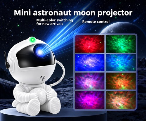 Astronaut moon projector led - astronaut,