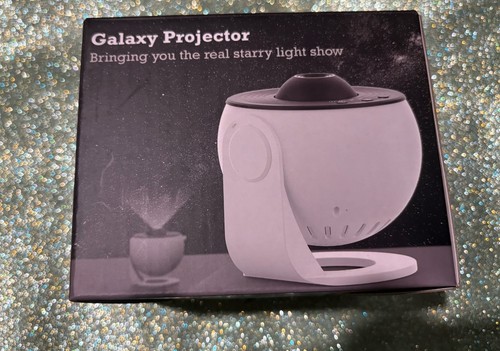 White galaxy projector led - white,