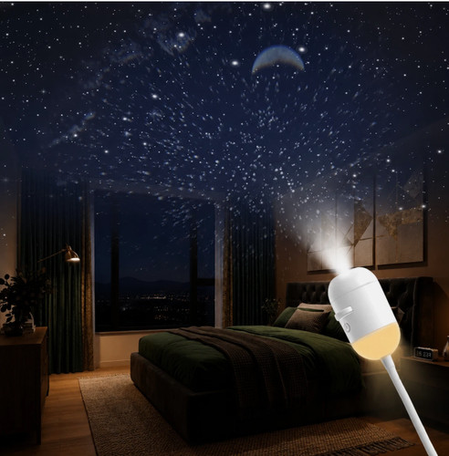 Projector moon galaxy night - projector,moon,