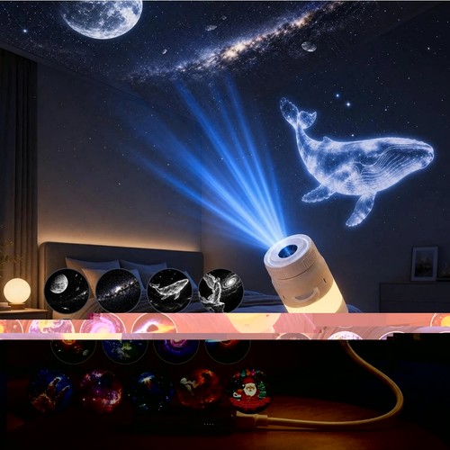 2in1 galaxy projector night - 2in1,