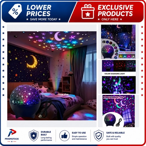 Rgb led galaxy projector night - rgb,